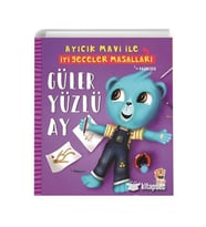 GÜLER YÜZLÜ AY AYICIK MAVİ İLE İYİ GECELER MASALLARI - SİNCAP KİTAP