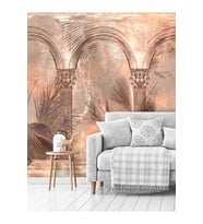 Dreamwall Antik Kemer Desenli Silinebilir Sağlıklı Tekstil Duvar Kağıdı (Çok Renkli)