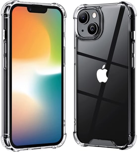 Apple iPhone 14 Kılıf Anti Şok Korumalı Şeffaf Silikon