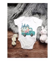 Özel Araba Baskılı Bebek Body & Zıbın