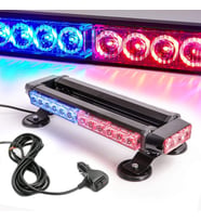 Çakar Lamba Çift Taraflı 30 Led Mavi-Kırmızı 38*16,5*7,5 Cm / Lapa522 (Karışık)