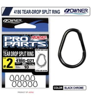 Owner 4186-011 Tear-Drop Split Ring - No 4