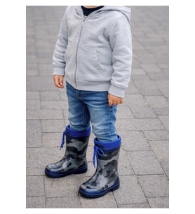 Raining Su Geçirmez Kamuflaj Yağmur Çizmesi – Kaymaz Taban Outdoor Bot -