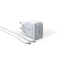 Syrox PD18T 3.0A 18W PD 1mt Kablolu Type-C Şarj Cihazı - Beyaz