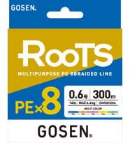 Gosen X8 Roots Pe 2.0 0,235Mm 8 Kat İp Misina 300Mt Multicolor