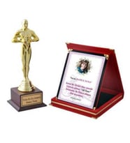 Yılın En İyi Annesi Oscar Ödülü ve Başarı Plaketi