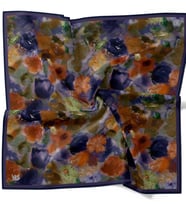 Levidor Lotus Desen Eşarp - 06108 (Mor)
