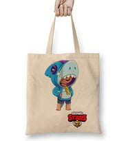 Brawl Stars Shark Leon 001 Bez Çanta Uzun Saplı