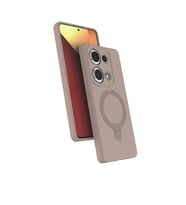 Xiaomi Redmi Note 13 Pro 4g Regal Magsafe Standlı Kapak - Çöl Titanyum