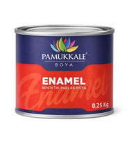 Pamukkale Enamel Sentetik Parlak Yağlı Boya 0.25 Kg Siyah