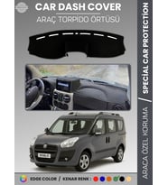 FIAT DOBLO (2008-2013) DOUBLE EKRAN AIRBAGLİ Torpido Örtüsü Ön Göğüs Koruma Araca Özel Tam Uyum