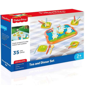 Fisher Price Çay Seti Renkli 1  (Krem)