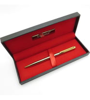 Signator® T616 Slim Gold Krom Tükenmez Kalem  İsme Özel Kalem  Hediyelik Kalem (Karışık)