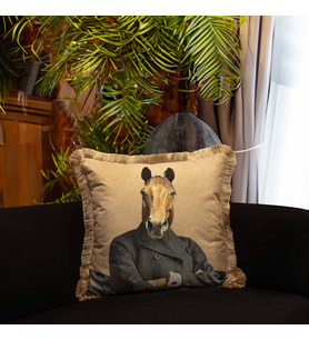 Adawall Home Mr. Horse Dekoratif Kırlent