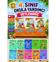 4.Sınıf Çıtır Çıtır Türkçe + Fen Bilimleri + Sosyal Bilgiler + 10 lu Hikaye Seti