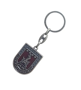 Kara Kuvvetleri Metal Anahtarlık - Eskitme Model (Füme)