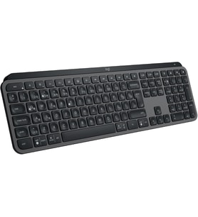 Kablosuz Klavye, Düşük Profil, Akıcı Hassas Sessiz Yazma, Programlanabilir Tuşlar, Arkadan Aydınlatma, Bluetooth, USB C Şarj Edilebilir, Siyah