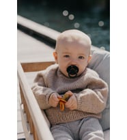 Bibs Colour Kauçuk Emzik - Black 18+ Ay