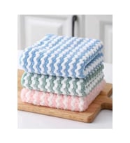Mavi Mikrofiber Temizlik Bezi  Çok Amaçlı, Yüksek Emici, Çizik Bırakmayan Yumuşak Doku