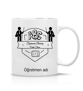 Öğretmenler Gününe Özel Hediye Çay Kahve Kupa Bardak-008
