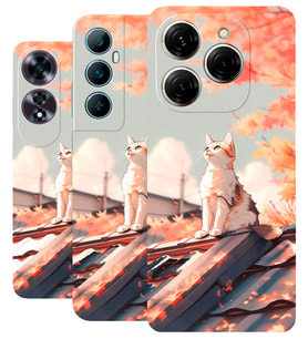 Tüm Telefon Modellerine Uyumlu HD Desen Baskılı Telefon Kılıfı - 5710