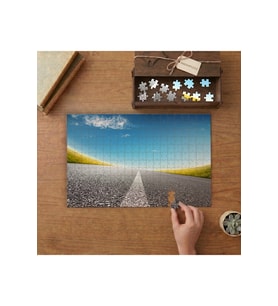 Açık Havada Otoyol Tasarımı 240 parça Ahşap Puzzle Ahşap Kutuda MP07995