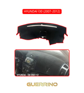 HYUNDAİ İ30 2007-2012TORPİDO KORUMA HALISI KIRMIZI KENAR