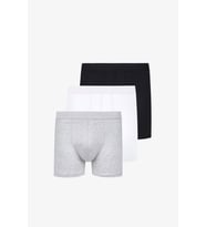 Bolero 3'lü Erkek Boxer (Siyah-Gri)