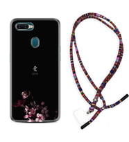 Oppo A5S A15 A16 A54 A55 A73 A74 Kılıf Boyun Asklı Rasta Silikon Love 1629