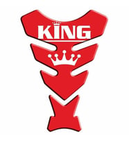 Universal Motosiklet Tank Pad Kırmızı King