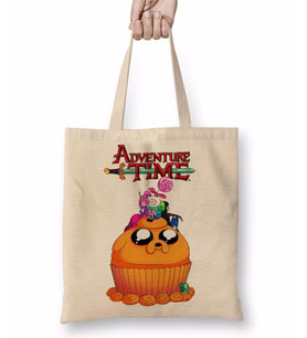 Adventure Time Finn Jack Bez Çanta Uzun Saplı