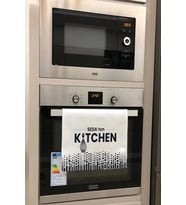Valerine Life Kişiye İsme Özel Kitchen Mutfak Kurulama ve Fırın Beyaz El Havlusu %100 Pamuk 35x50cm