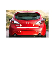 Mazda 3 HB Krom Bagaj Alt Çıtası 2008-2013 ARASI P.Çelik