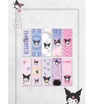 Sanrio Kuromi Anime Karışık Tasarım 10 Adet Kitap Ayraç Seti Pytkayrac128