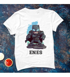 Batman Tişörtü ( Çocuk - Büyük ) Kişiye Özel