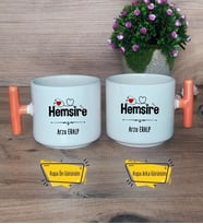 Hemşire Kupa Bardak T Turuncu Kulplu Tıp Bayramı Hediyesi Hemşireler Günü Hediyesi