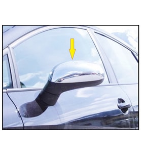 Seat Leon MK2 Krom Ayna Kapağı 2 prç. 2006-2012 P. Çelik
