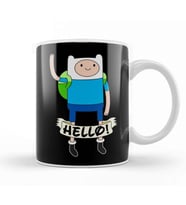 Finn Hello Adventure Time Hello Kupa Bardak Porselen