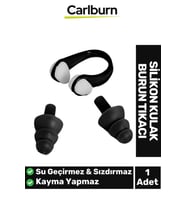 Özel Üretim Yıkanabilir Elastik Kutulu Su Geçirmez Sızdırmaz Kaymaz Silikon Kulak Burun Tıkacı