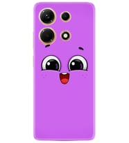 Infınix Note 30 Kılıf Silikon Desen Özel Seri Purple Sweety 1717