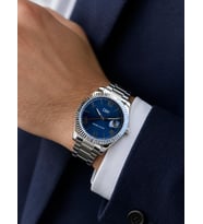 Daniel Klein Damat Ve Takım Elbiseye Özel 2 Yıl Garantili Çelik Kordon Erkek Kol Saati VS.BLKT.0997