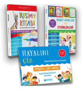 Bilsem Resim Sınavı Hazırlık 3'lü Resim Kitap Seti KTP75