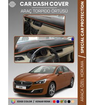 PEUGEOT 508 (2011-2018) Torpido Örtüsü Ön Göğüs Koruma Torpido Koruma Birebir Uyum Kaymaz Özel Kesim