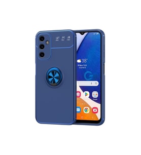 Samsung Galaxy A54 Uyumlu Kılıf Zore Ravel Silikon Kapak (Mavi)