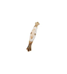İTALYAN GUISTİ Altın 96 mm Porselen Kulp ( 5 ADET ) (Gold)