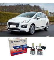 Peugeot 3008 Led Xenon Kısa Far Ampulü H7 Duo Yeni Seri Beyaz 2013-2016