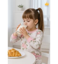Çocuk Pijama Takımı 1-6 Yaş Penye Mevsimlik Ev Giyim Eşofman Takımı 1111