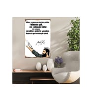 Ahşap Retro Mdf Poster , Komik Sözler , Duvar Yazıları , Manzara ,  Tarih , Edebiyat - Tbl0339