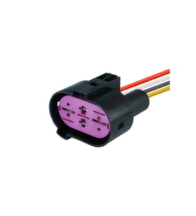 Fan Motor Soketi 4 Pin Kablolu