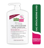 Sebamed Saç Dökülmesine Karşı Güçlendirici Etkili Kafein ve Ginkgo Biloba İçerikli Şampuan 1000 ml
